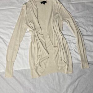 Mossimo Supply Co. Cream Cardigan Sweater